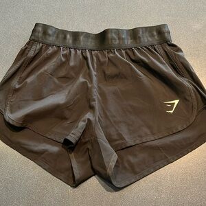 Gymshark Black running shorts